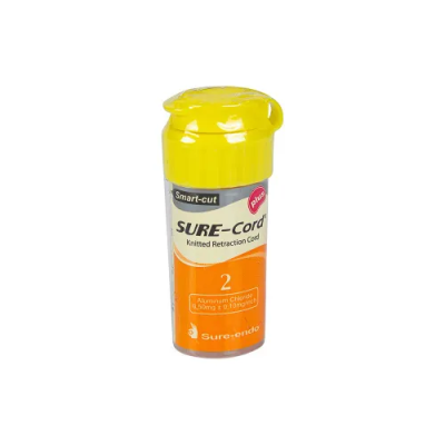 15. Нить ретракционная Sure-cord plus №2 с пропиткой (СуреКорд)/ SURE-ENDO (проба)